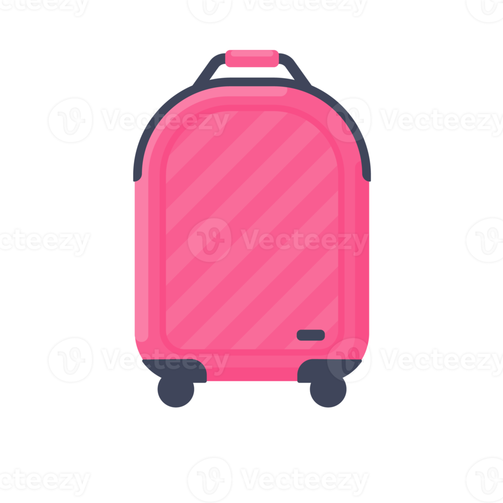 luggage for boarding a plane to travel on vacation png