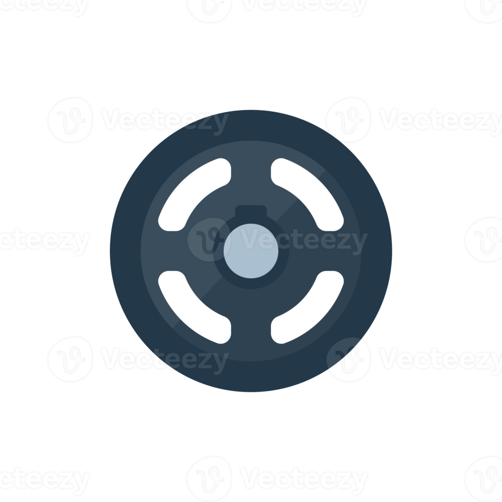 Fitness dumbbells made of steel with weights for lifting exercises to build muscle. png