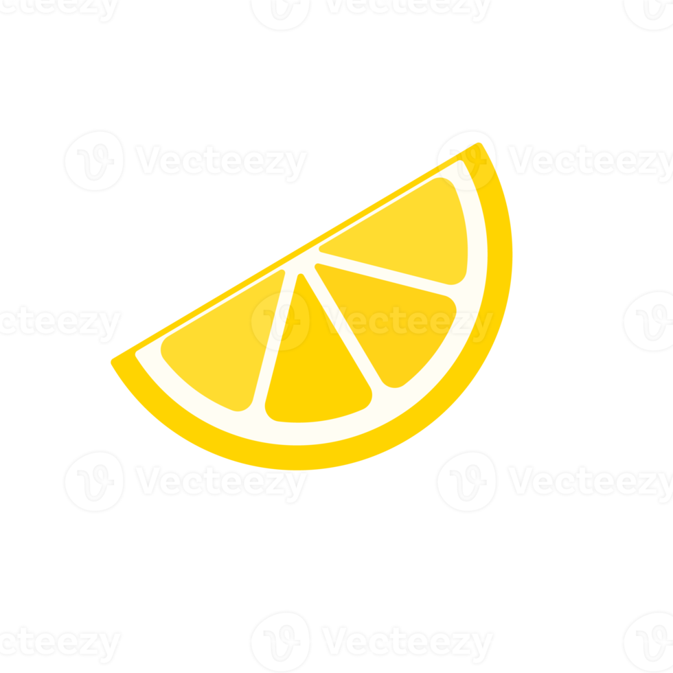 Sour yellow lemons. High vitamin lemons are cut into slices for summer lemonade. png