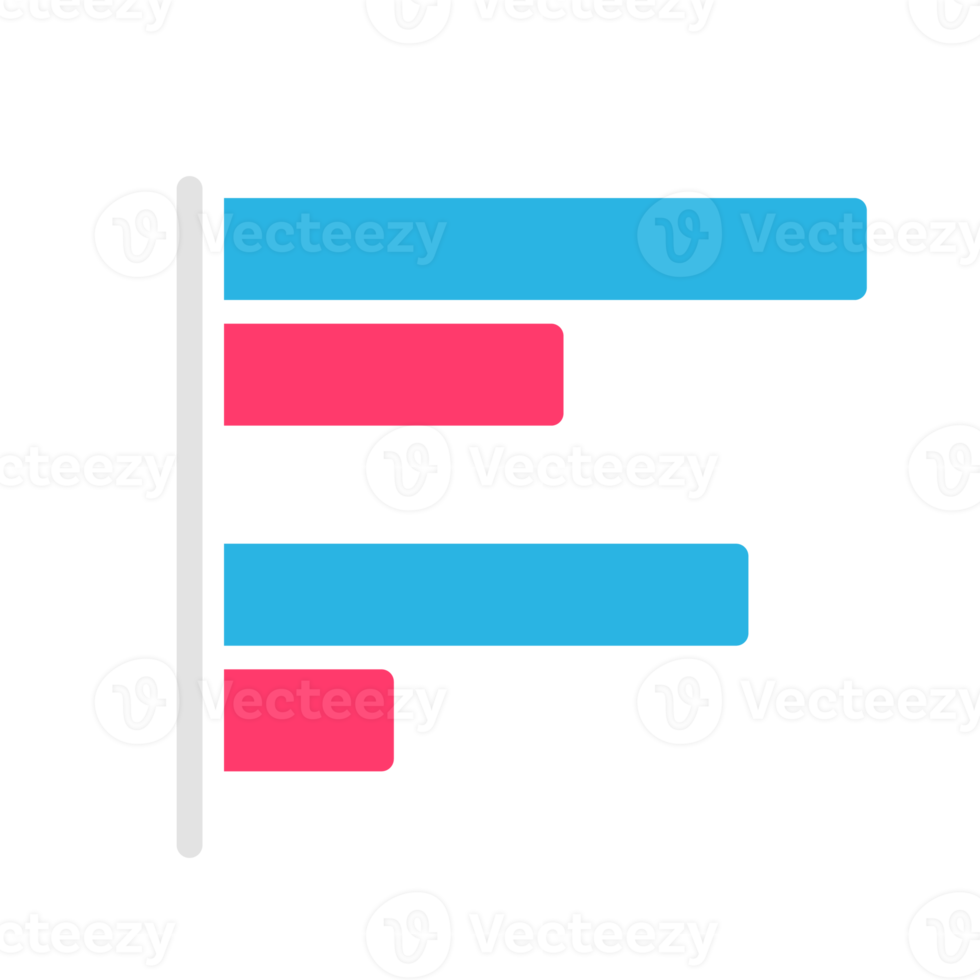 Line graph comparing business performance. Company earnings report concept png