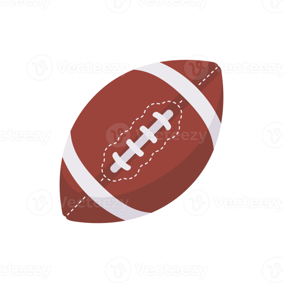 american football burst into flames. american football match elements png