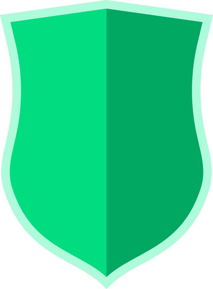 Badge Shape Design Flat Illustration vector