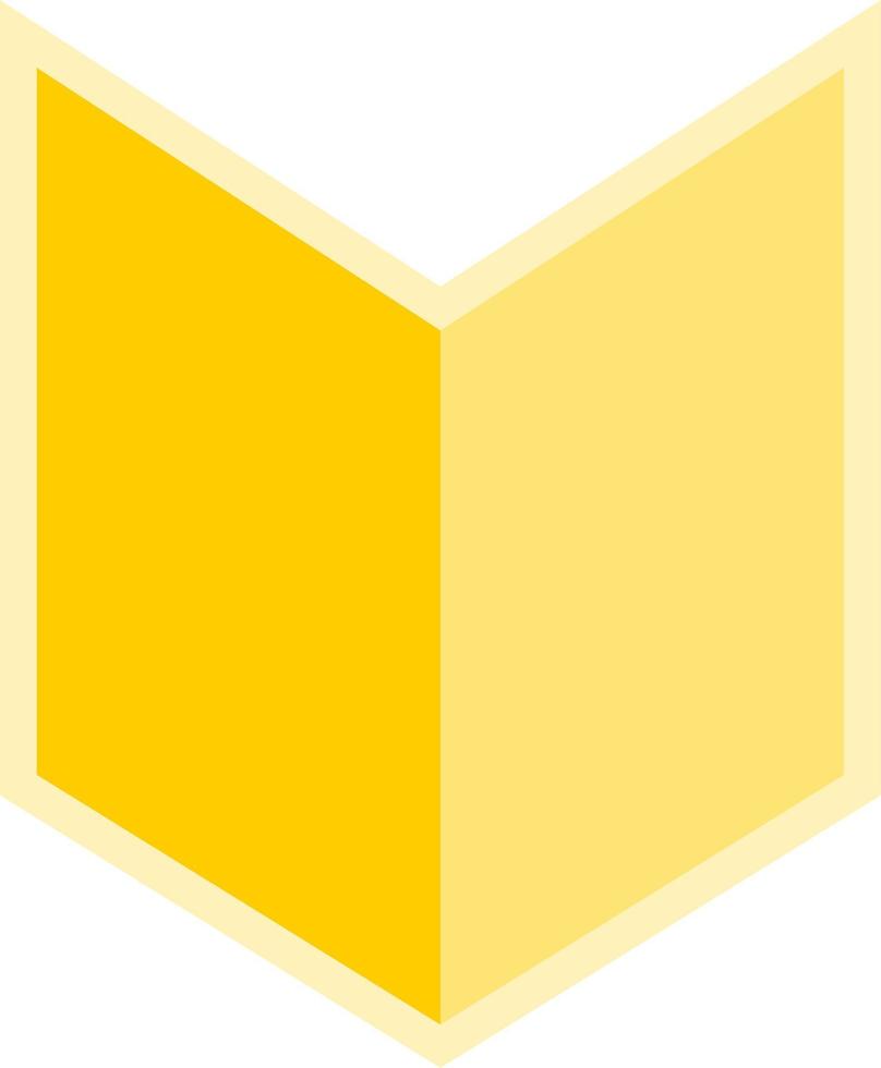 Badge Shape Design Flat Illustration vector