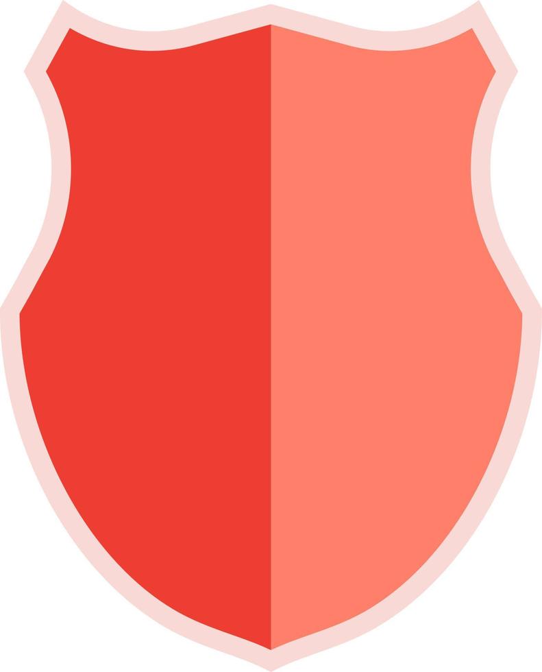 Badge Shape Design Flat Illustration vector