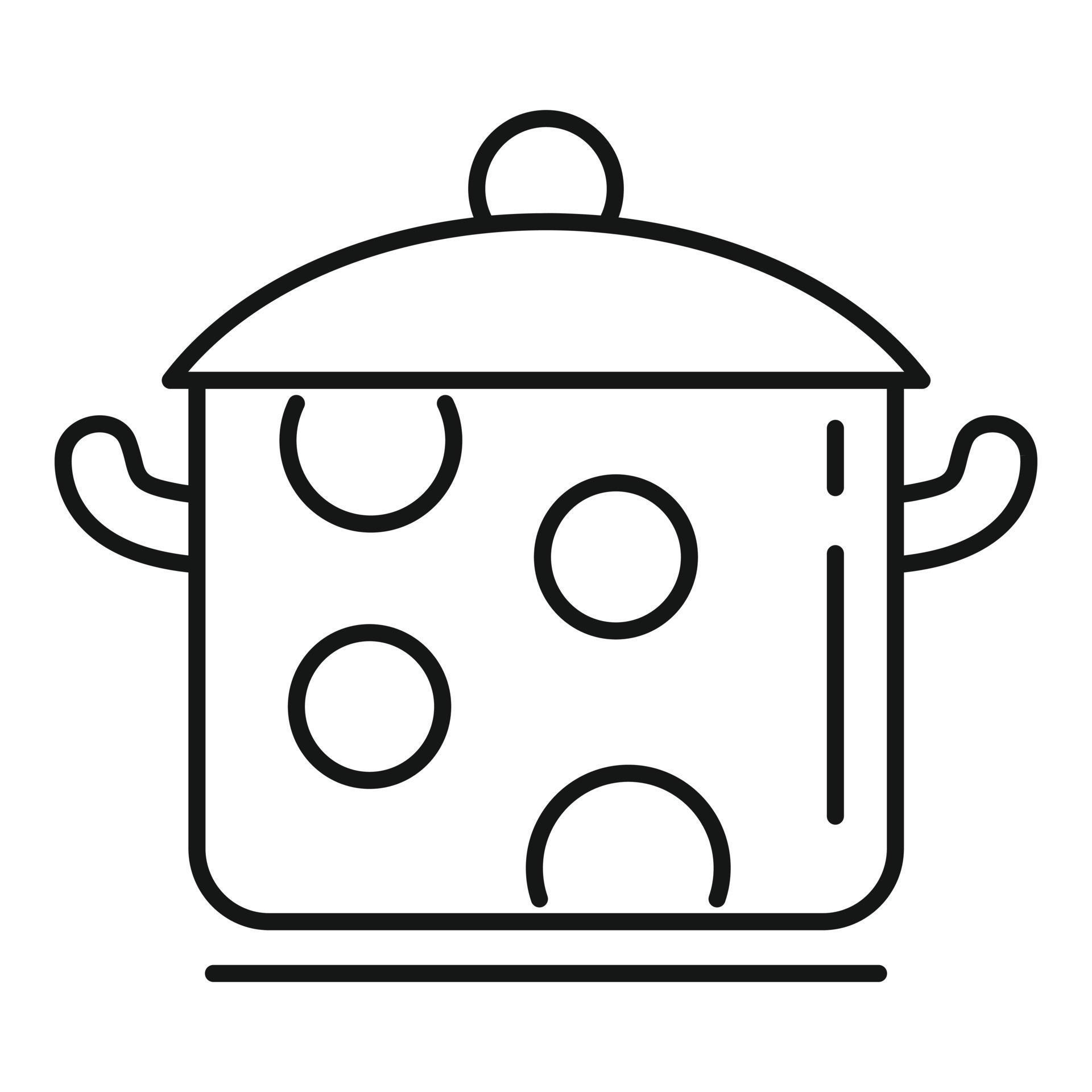 Food saucepan icon, outline style 14493842 Vector Art at Vecteezy
