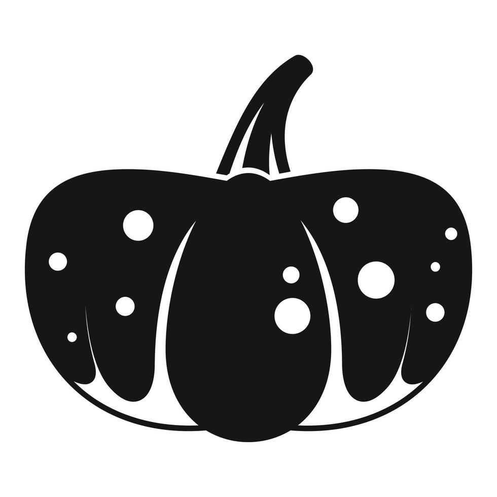 Collection pumpkin icon, simple style vector