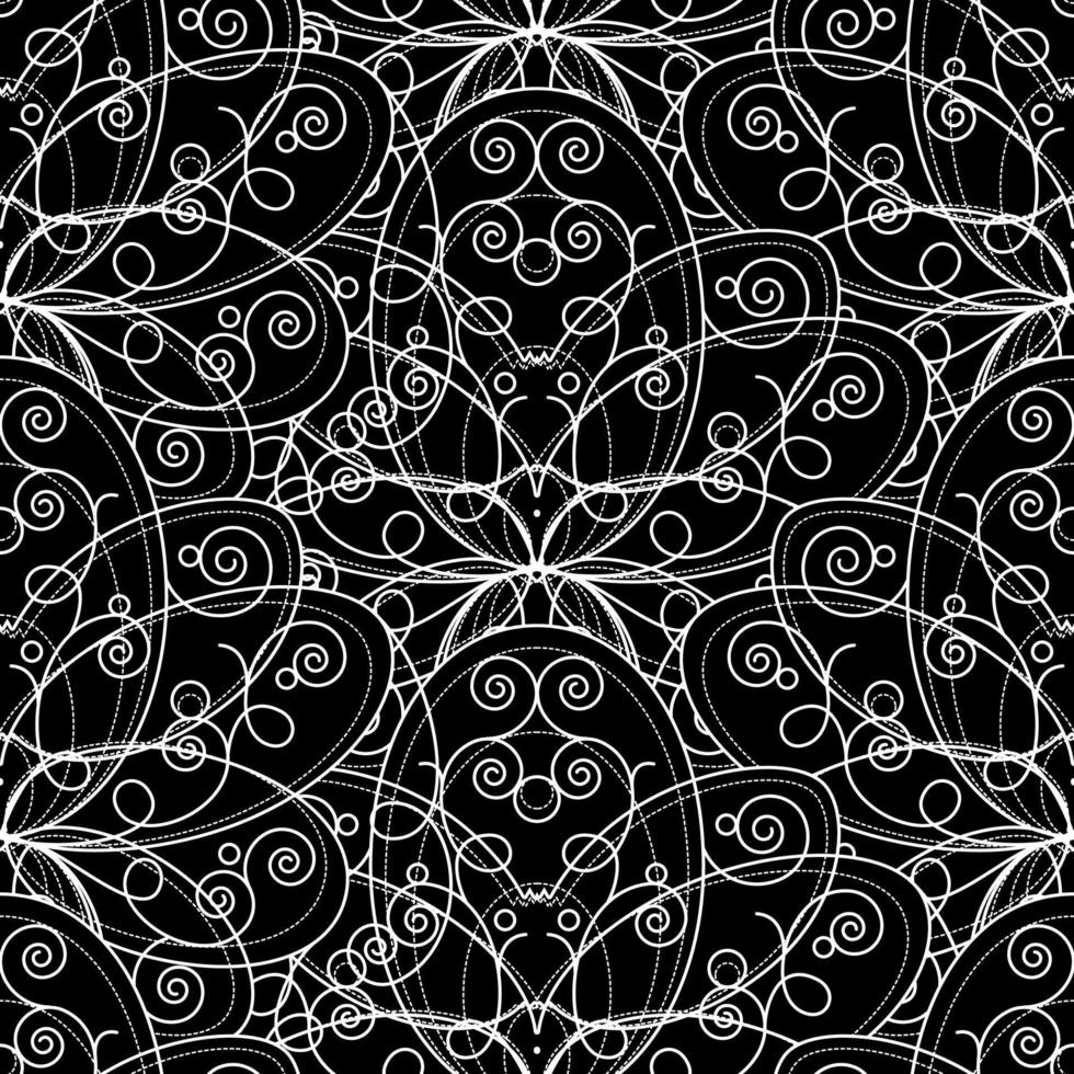 Seamless Abstract Background, Retro Pattern Design vector