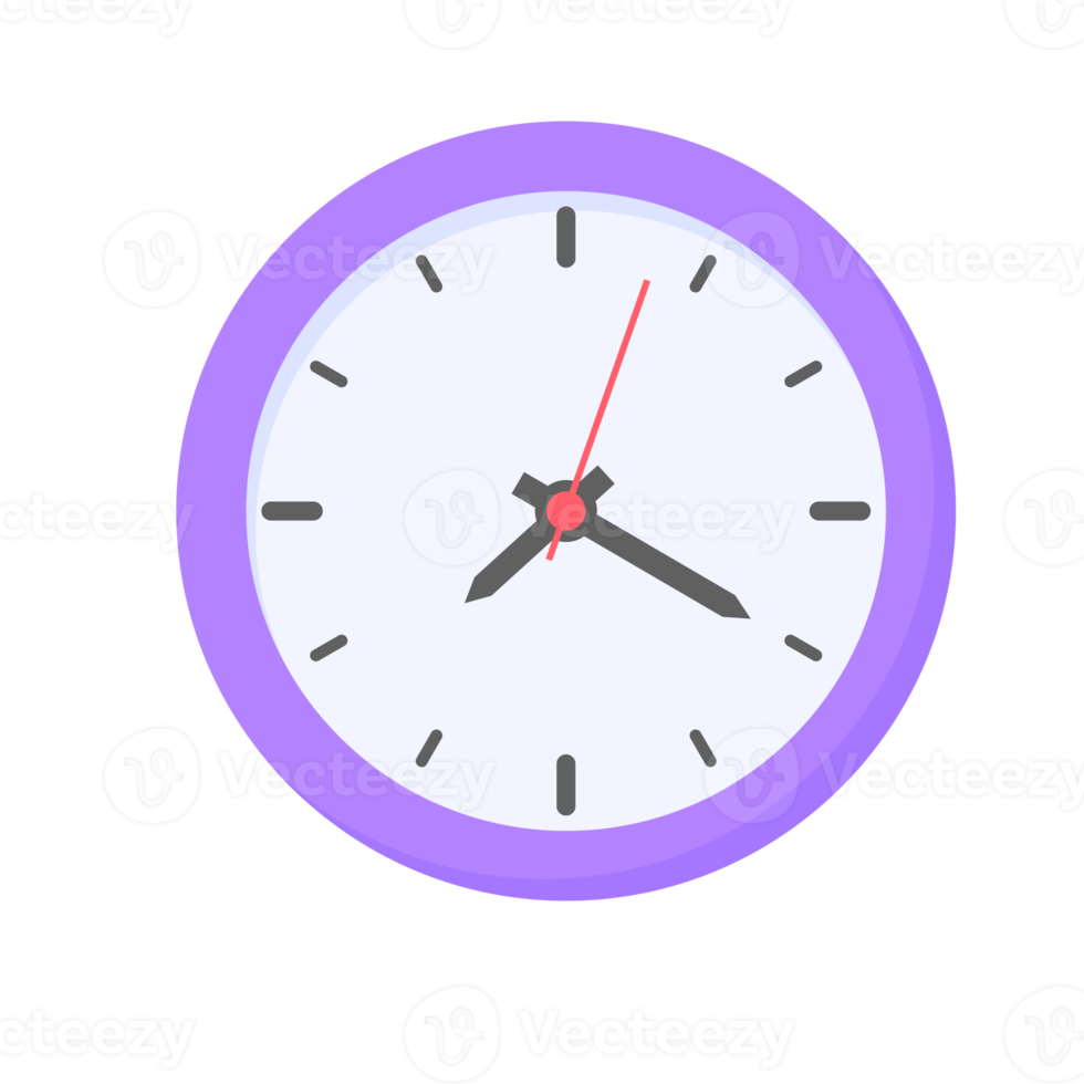 The round clock face shows the scheduled time. png