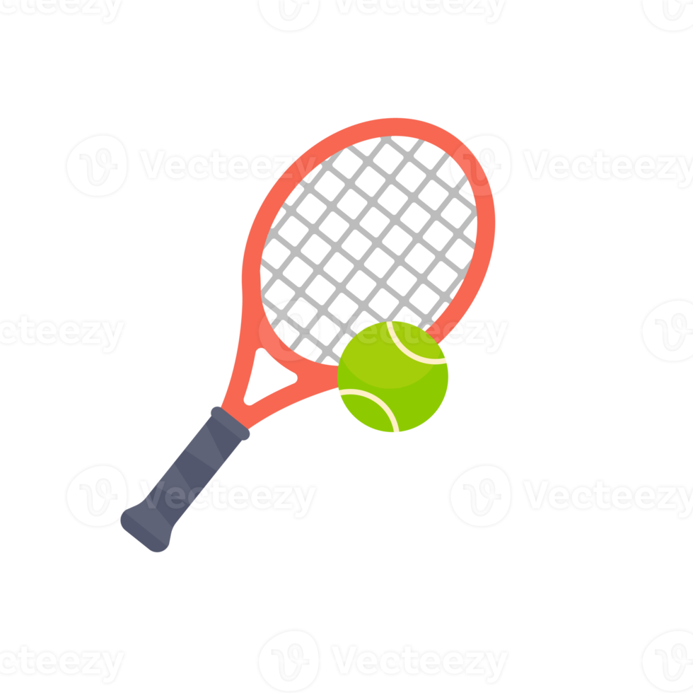 Tennisschläger und Bälle. Outdoor-Sportgeräte png