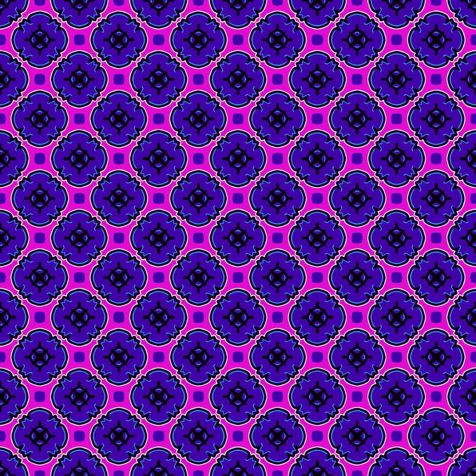 Multi color seamless pattern texture and template. Multicolored. Colorful ornamental graphic design. Colored mosaic ornaments. Vector illustration.