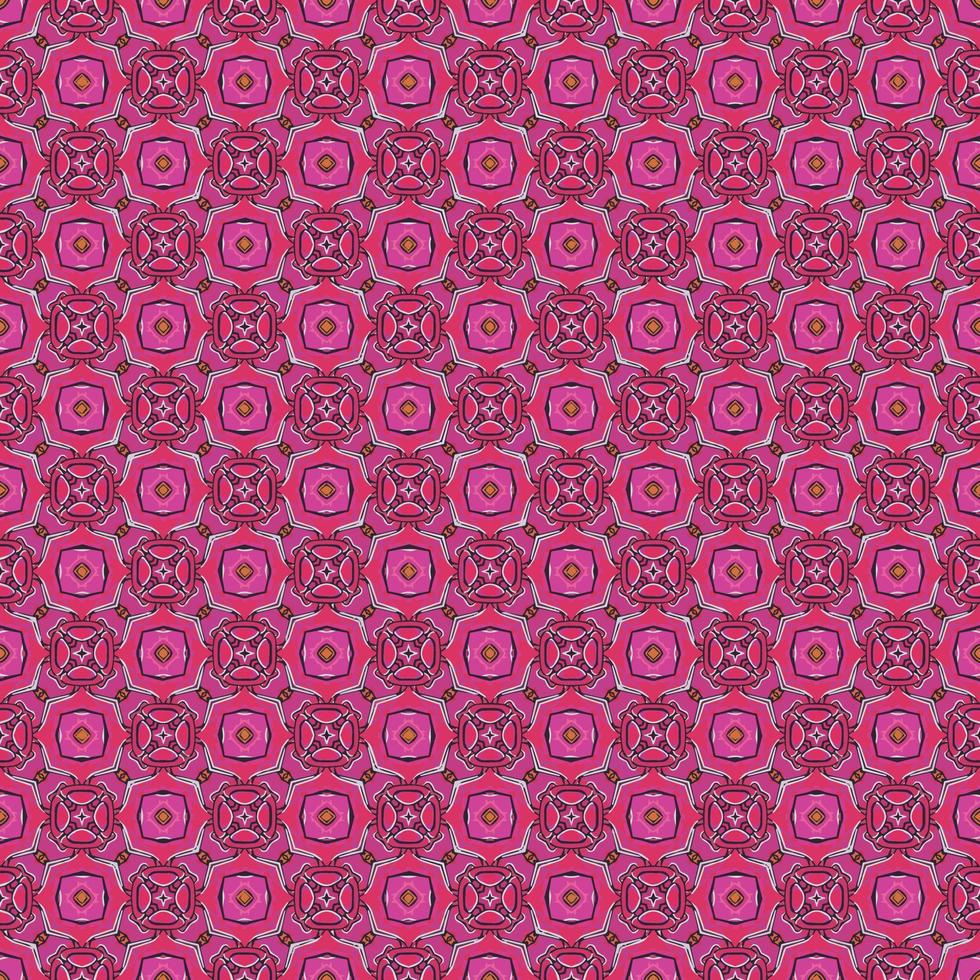 Multi color seamless pattern texture and template. Multicolored. Colorful ornamental graphic design. Colored mosaic ornaments. Vector illustration.