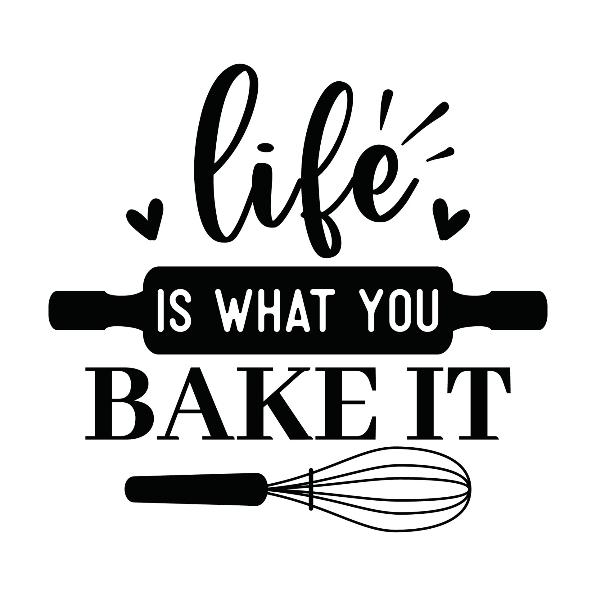 Life Is What You Bake It eps 14495108 Vector Art At Vecteezy life-is-what-you-make-it-youtube