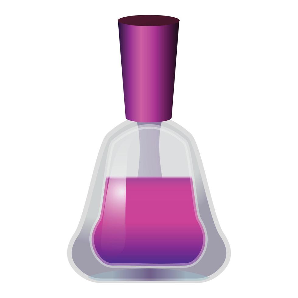 icono de perfume de mujer spray, estilo de dibujos animados vector