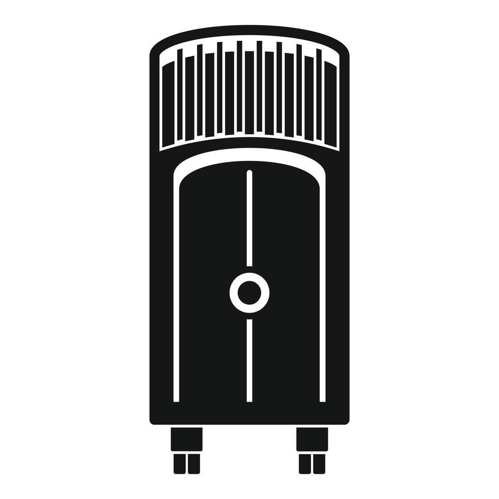 House floor conditioner icon, simple style vector