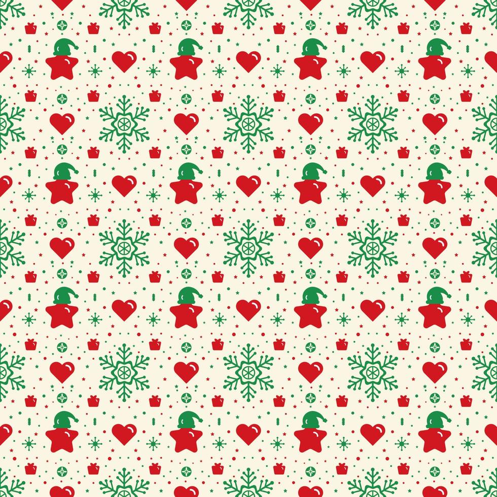 Christmas Seamless Pattern Design for Fashion Clothing Brand vector