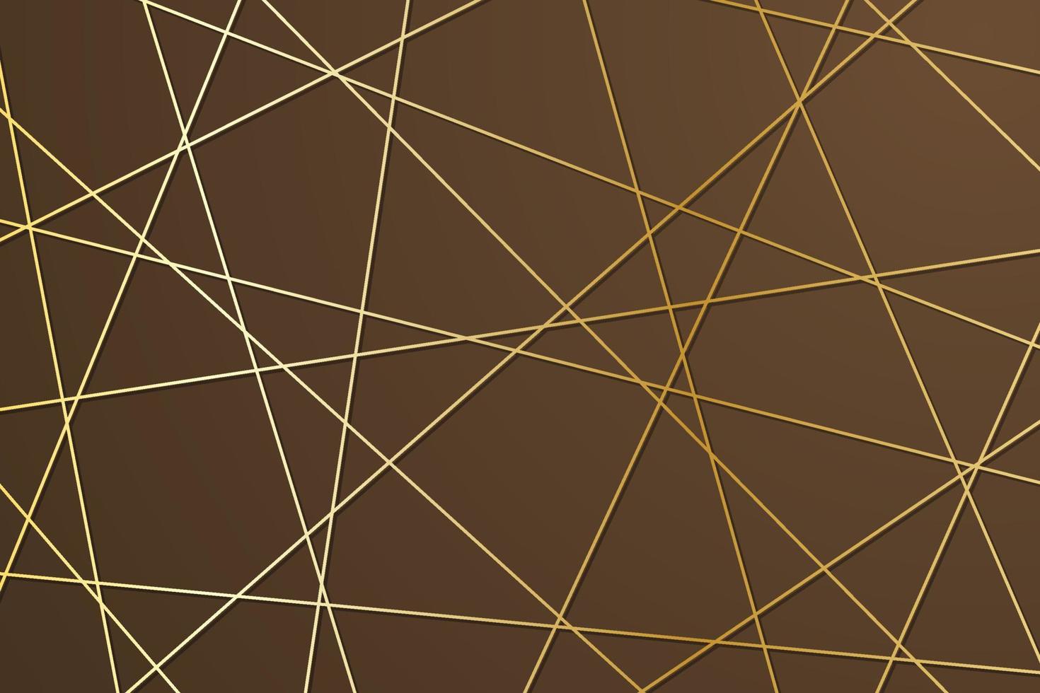 Elegant abstract golden lines background vector