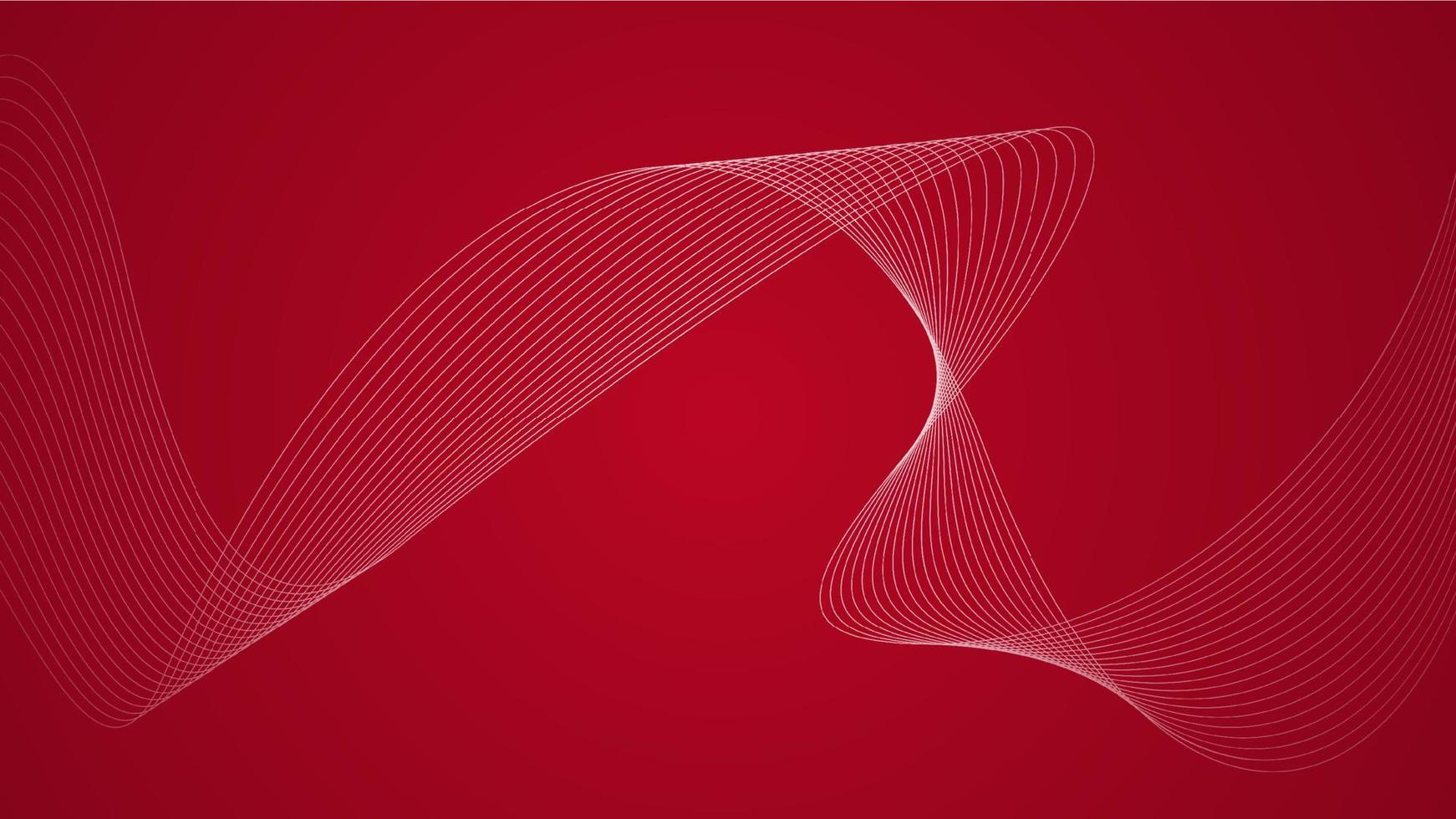 Abstract background with dynamic flowing lines vector