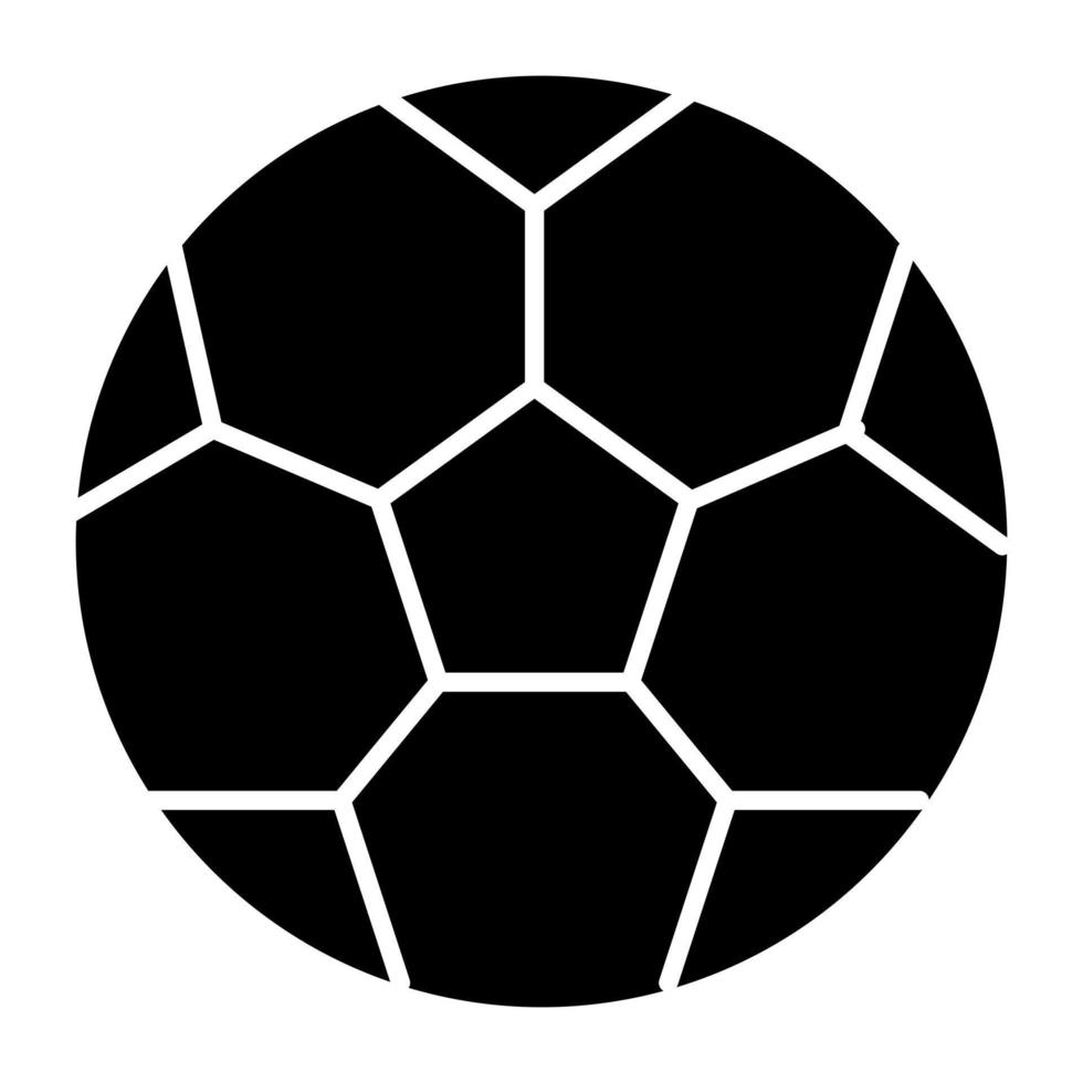 Modern design icon of football vector