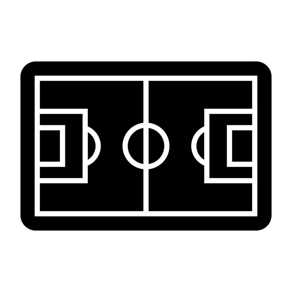 A perfect design icon of hockey pitch vector