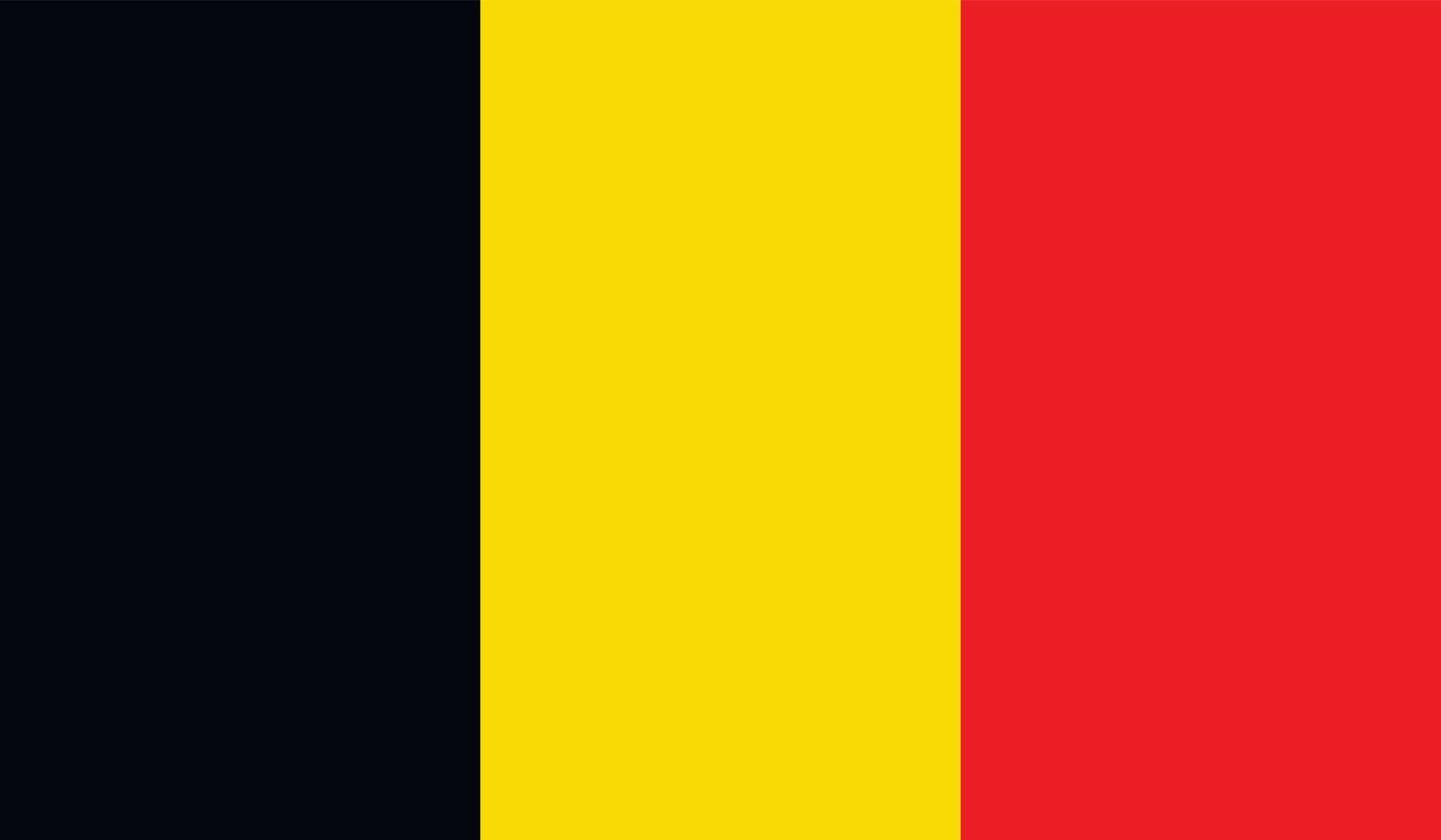 Belgium flag image vector