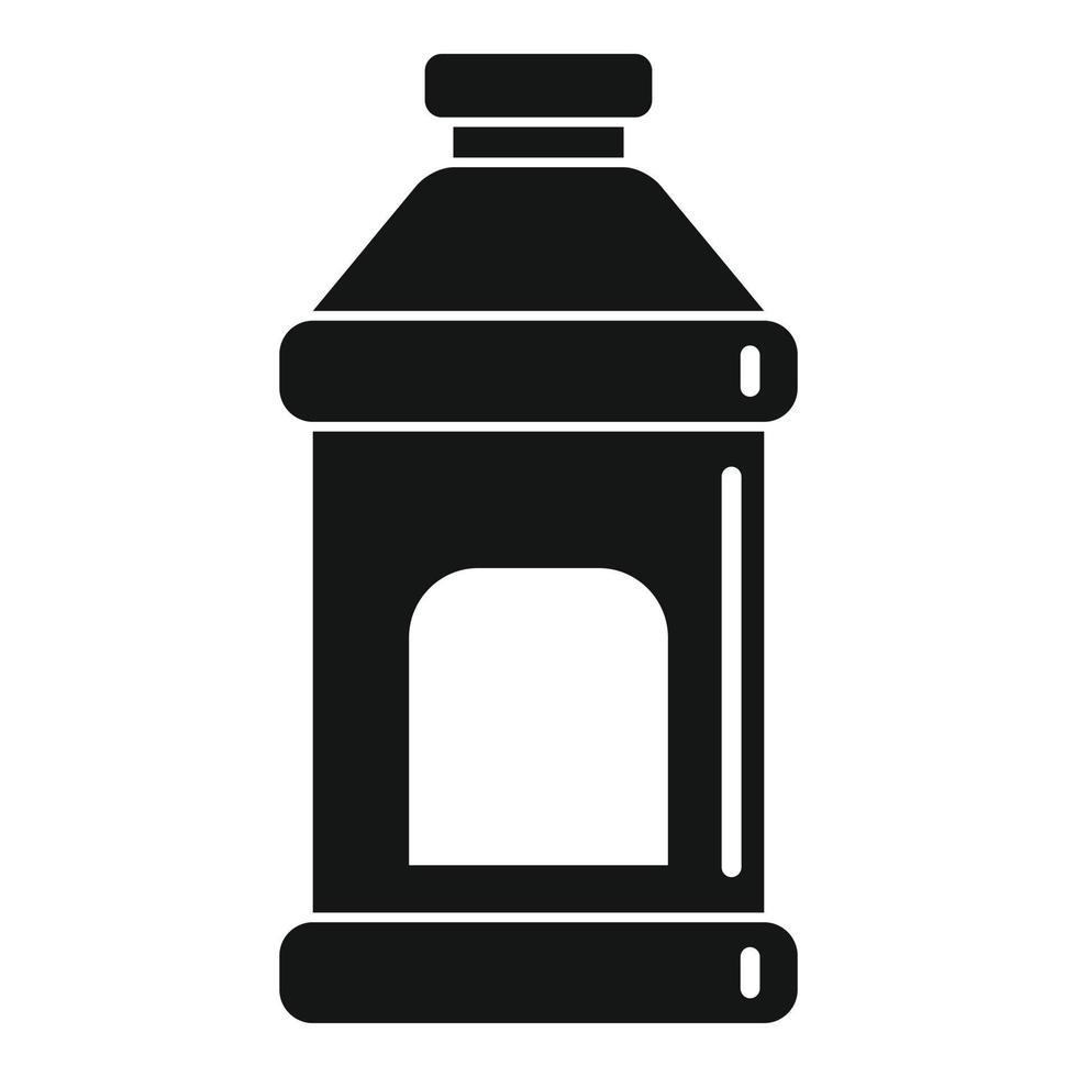 Bleach product icon, simple style vector