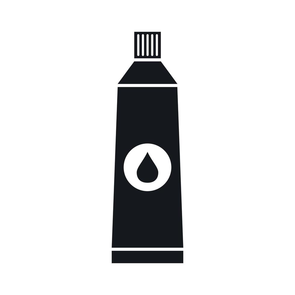 Tube with paint icon vector