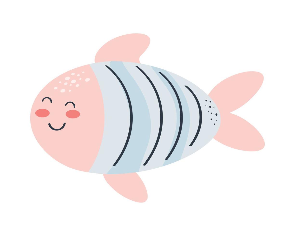 cute fish adorable vector