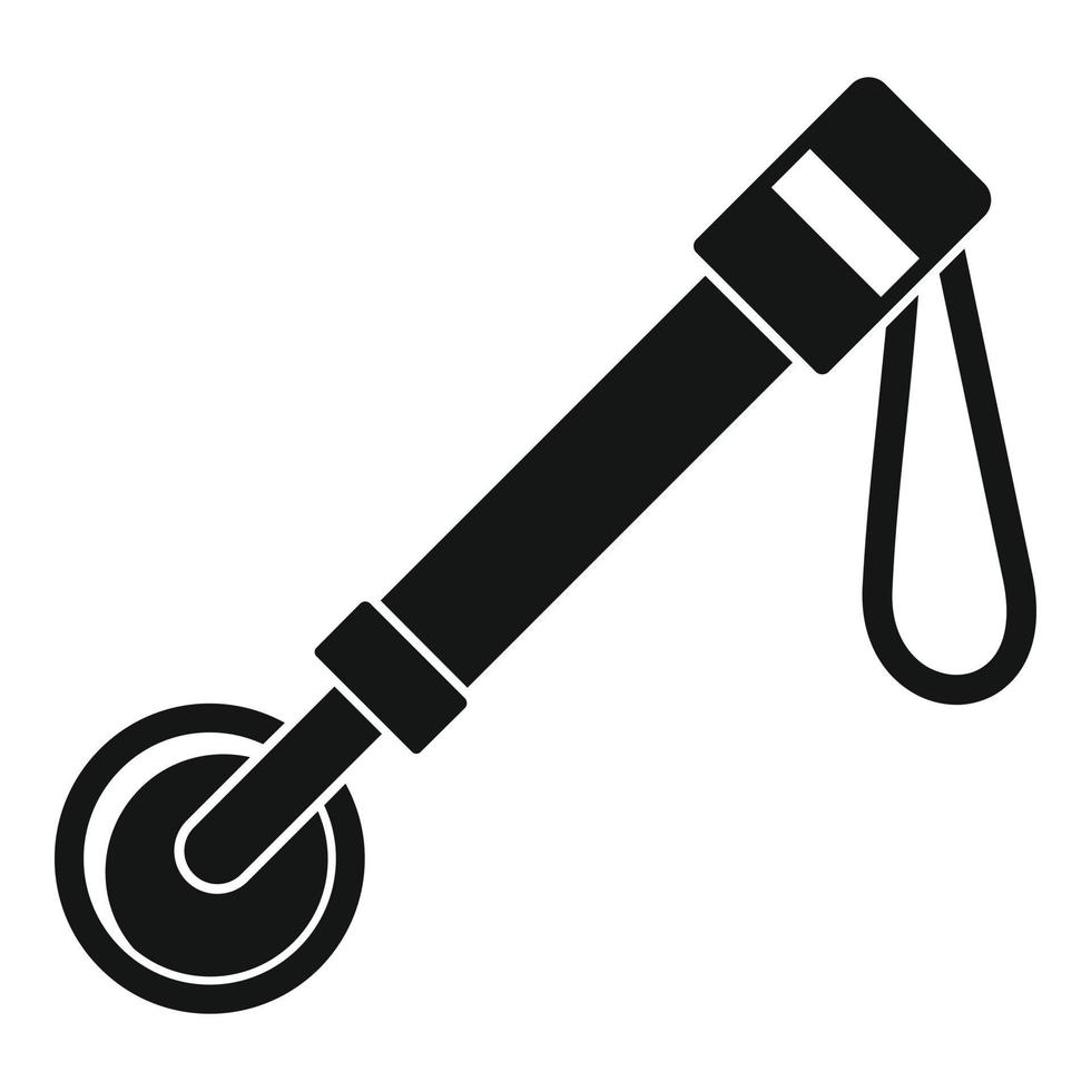 Diving tool icon, simple style vector