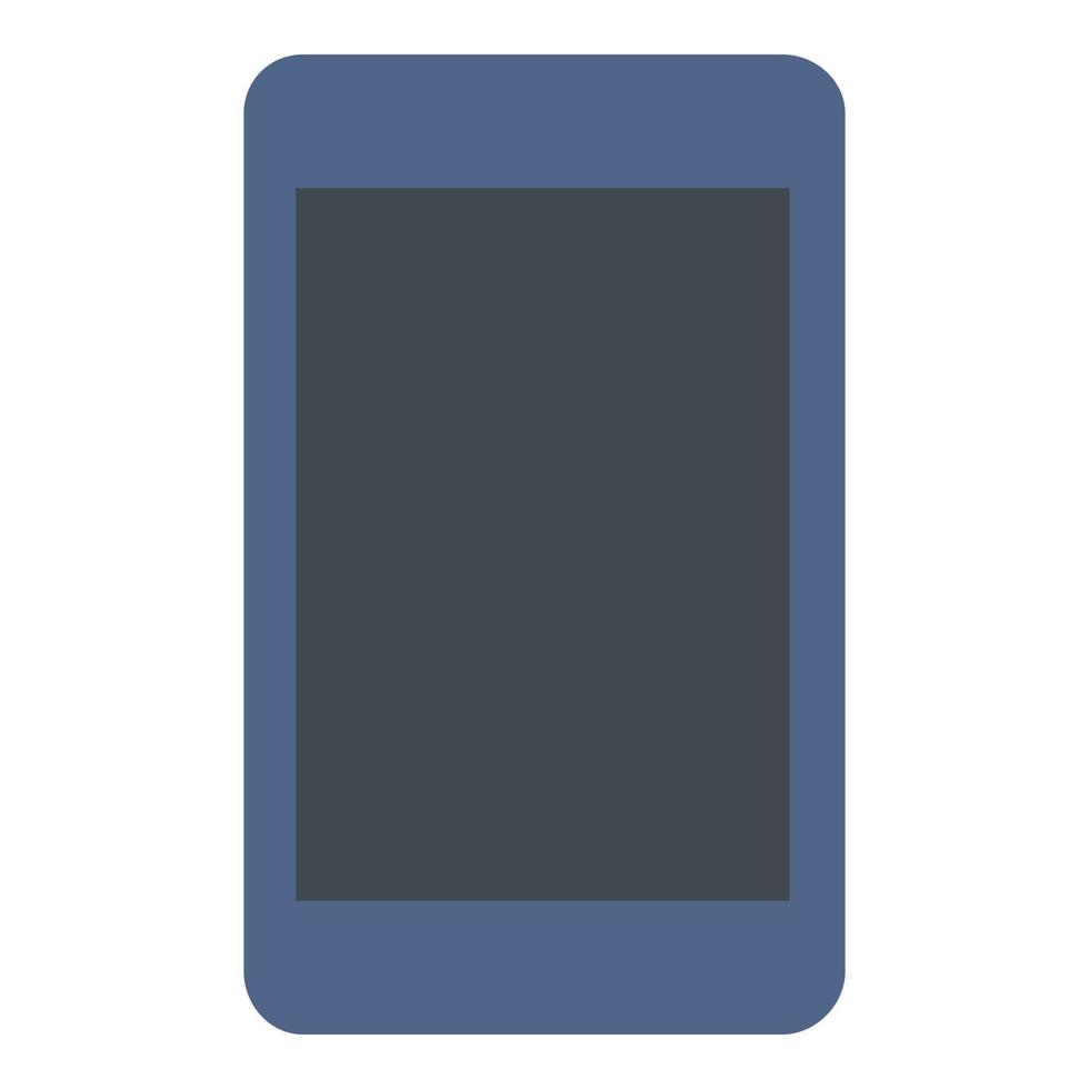 Modern tablet icon, flat style vector