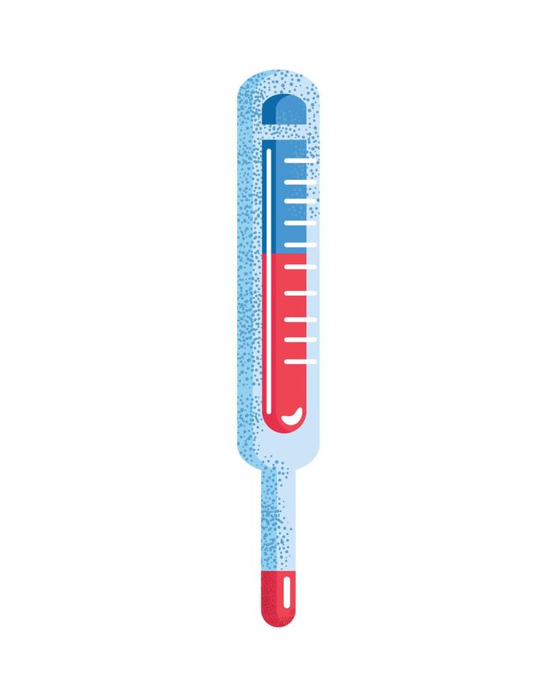 house thermometer temperature measure vector