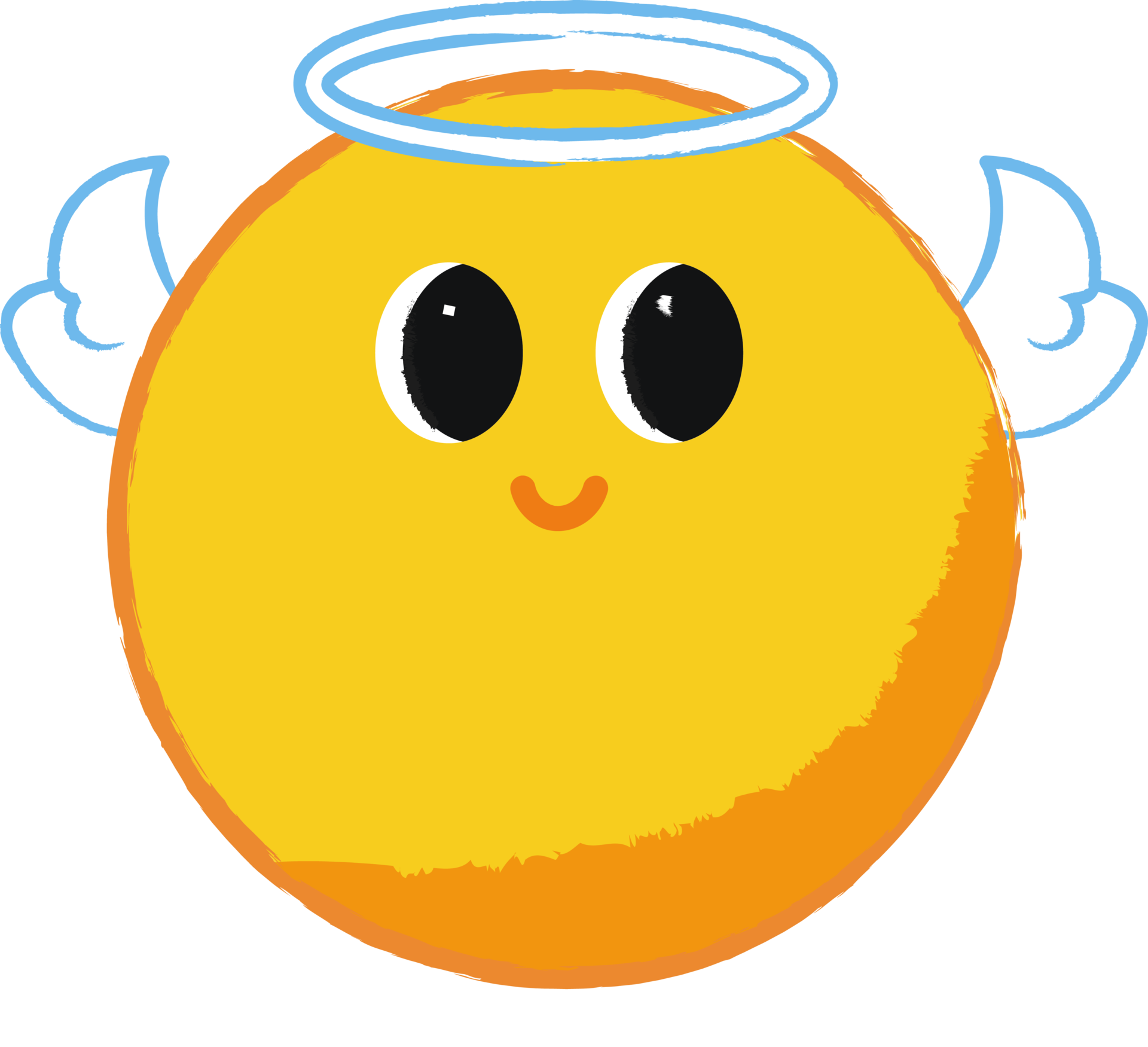carita de angel emoticono 14498402 PNG