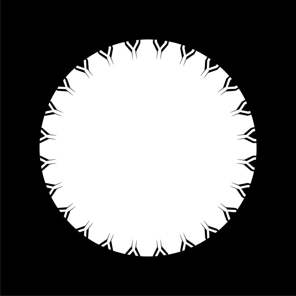 Ornamental Motifs Pattern Circle-Shaped for Decoration, Motifs Pattern, Ornate, Background, Website or Graphic Design Element. Vector Illustration