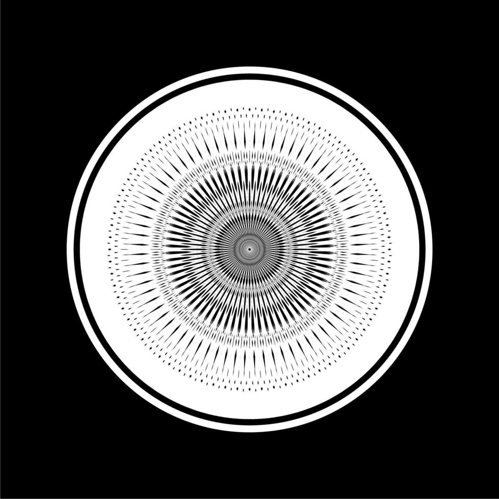 Ornamental Motifs Pattern Circle-Shaped for Decoration, Motifs Pattern, Ornate, Background, Website or Graphic Design Element. Vector Illustration