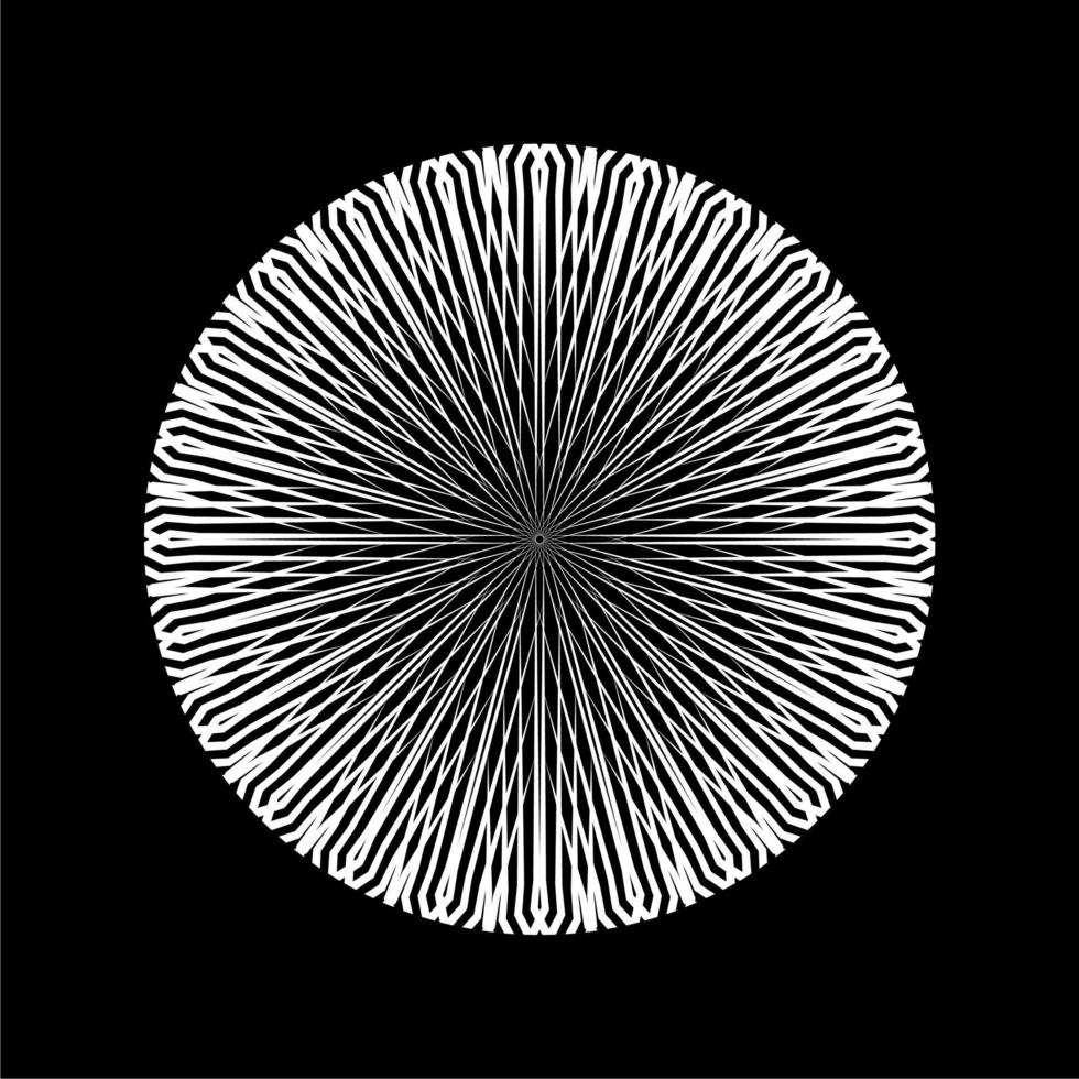 Ornamental Motifs Pattern Circle-Shaped for Decoration, Motifs Pattern, Ornate, Background, Website or Graphic Design Element. Vector Illustration