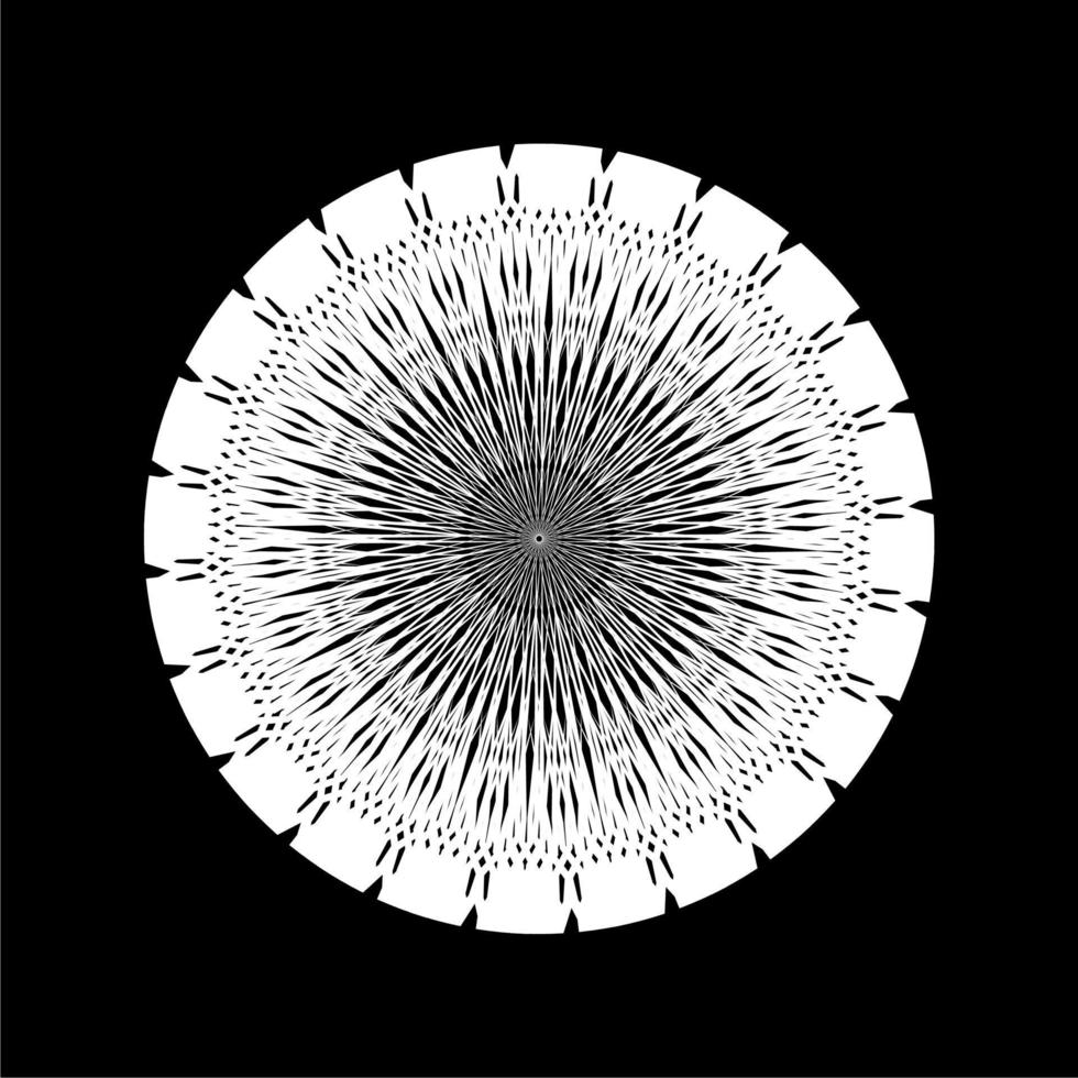 Ornamental Motifs Pattern Circle-Shaped for Decoration, Motifs Pattern, Ornate, Background, Website or Graphic Design Element. Vector Illustration