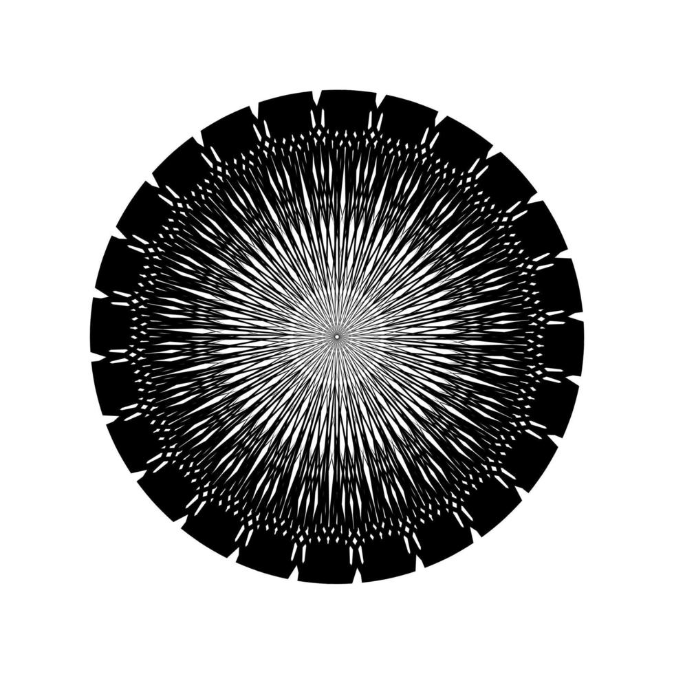 Ornamental Motifs Pattern Circle-Shaped for Decoration, Motifs Pattern, Ornate, Background, Website or Graphic Design Element. Vector Illustration