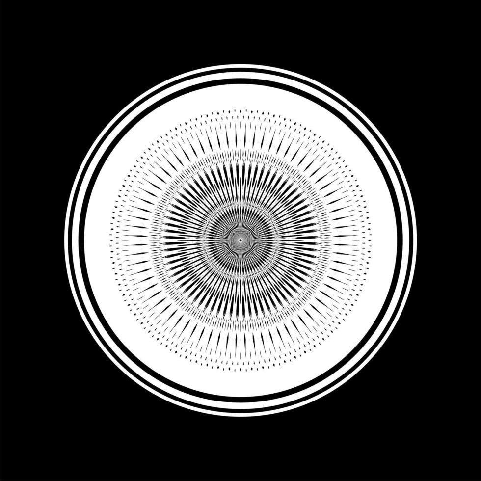 Ornamental Motifs Pattern Circle-Shaped for Decoration, Motifs Pattern, Ornate, Background, Website or Graphic Design Element. Vector Illustration