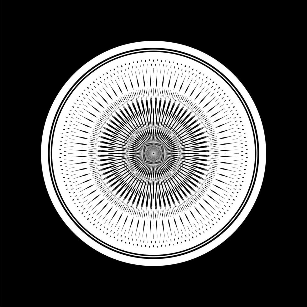 Ornamental Motifs Pattern Circle-Shaped for Decoration, Motifs Pattern, Ornate, Background, Website or Graphic Design Element. Vector Illustration