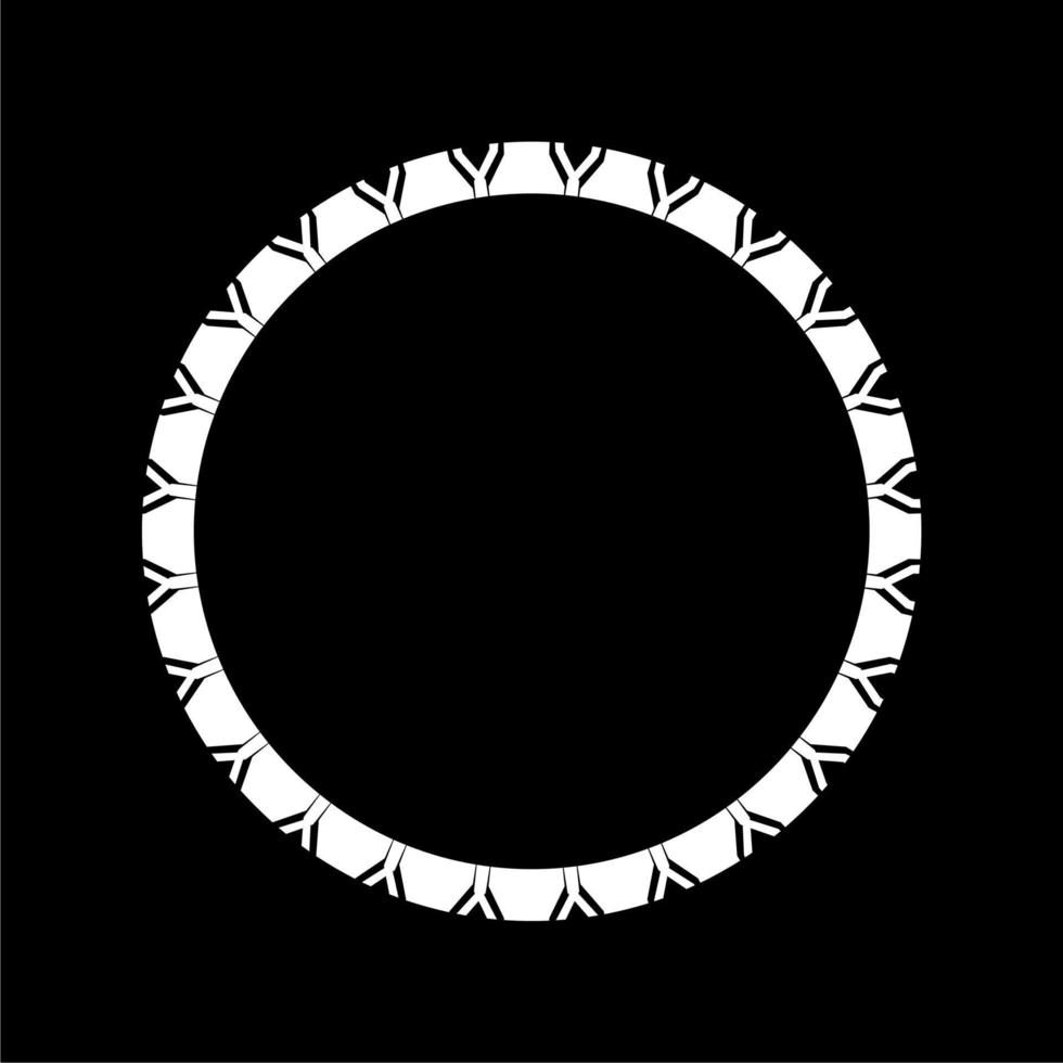 Ornamental Motifs Pattern Circle-Shaped for Decoration, Motifs Pattern, Ornate, Background, Website or Graphic Design Element. Vector Illustration