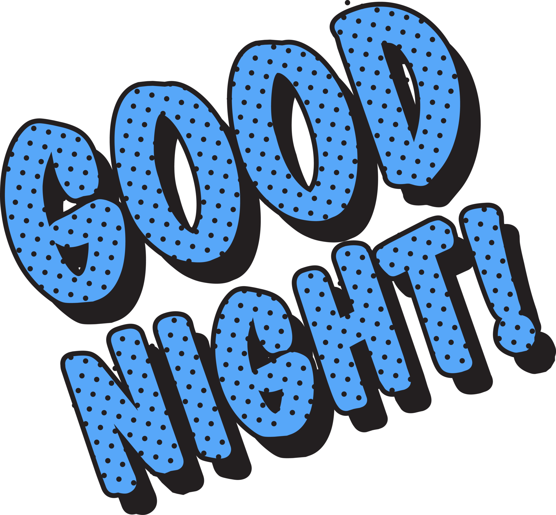 Good Night Lettering 14498701 Png