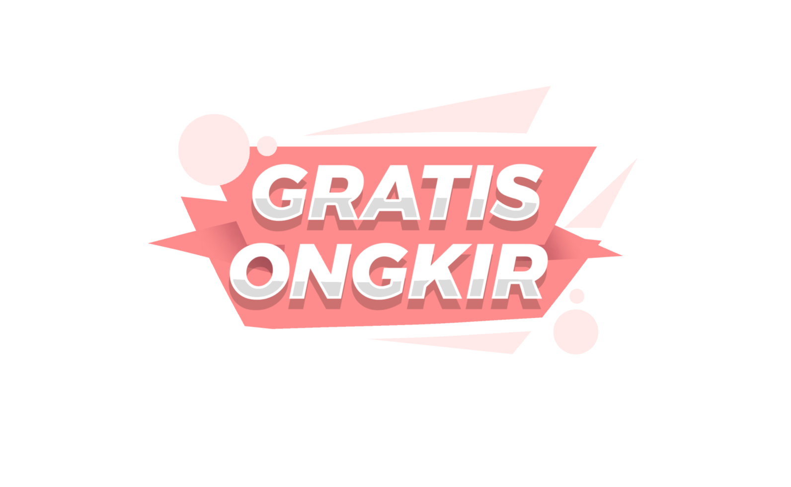 banner promozionale di spedizione gratuita png