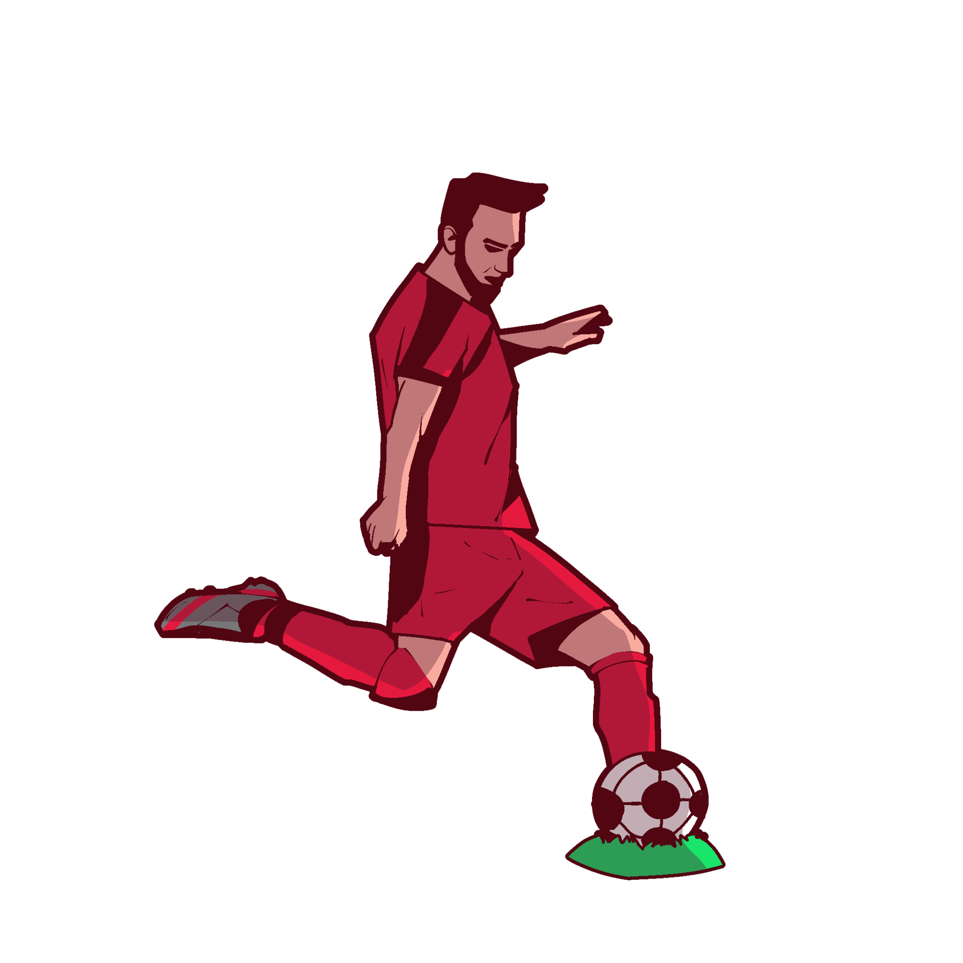 Menino de desenho animado jogando futebol, futebol, jogador de futebol,  menino dos desenhos animados png