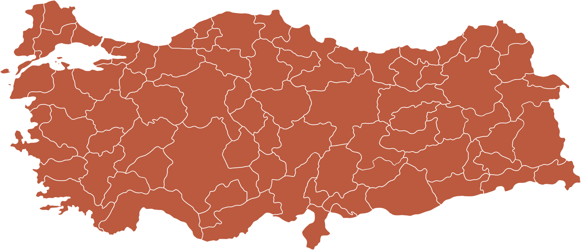 Doodle freehand drawing of turkey map 14500793 png