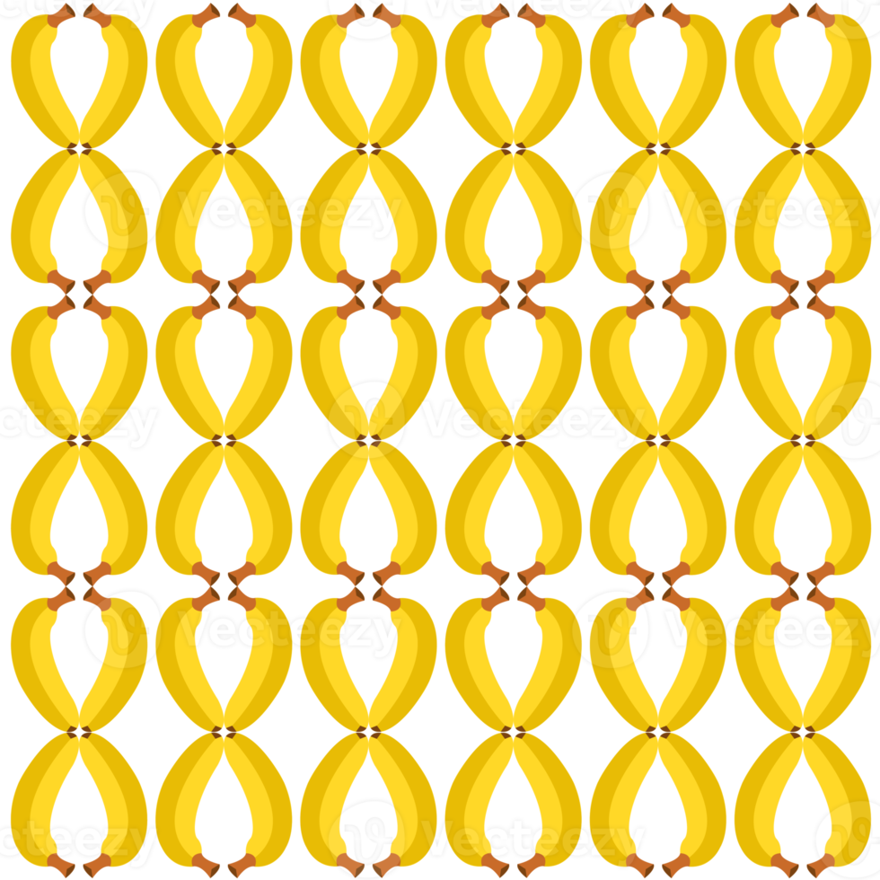 Banana seamless pattern png