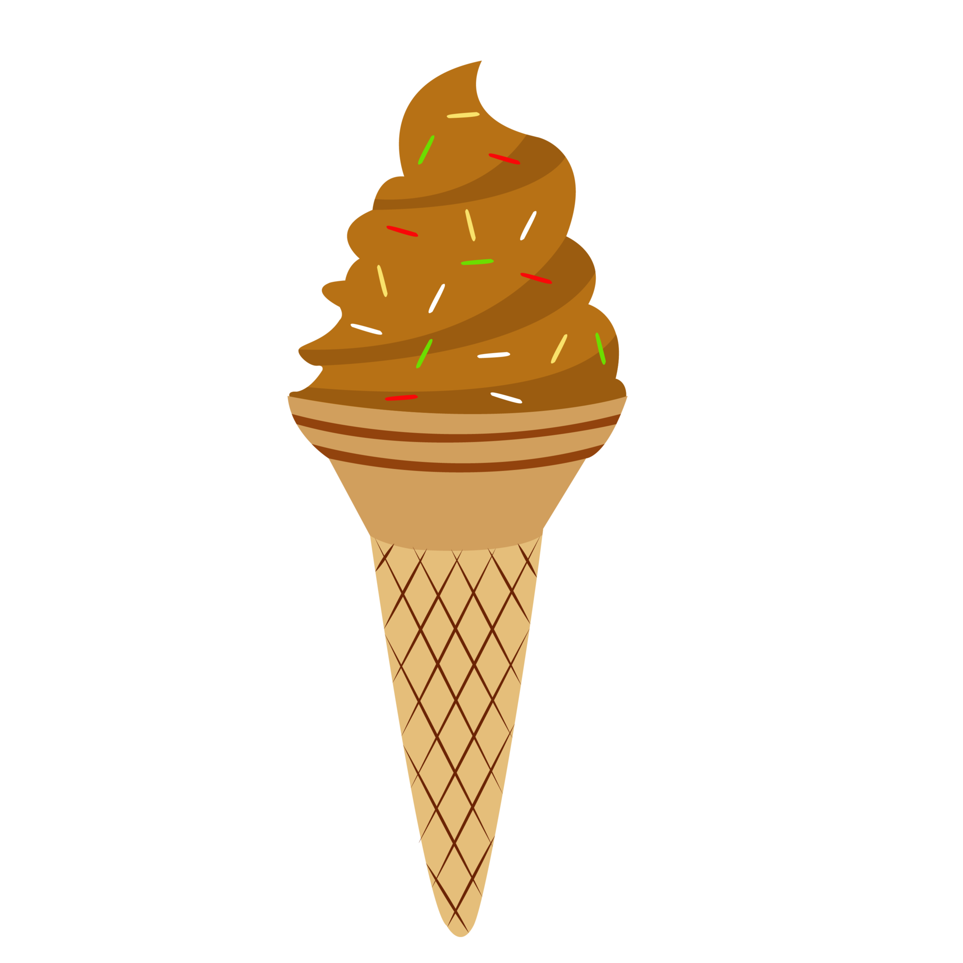 Coffee Ice Cream Clipart 14501055 PNG