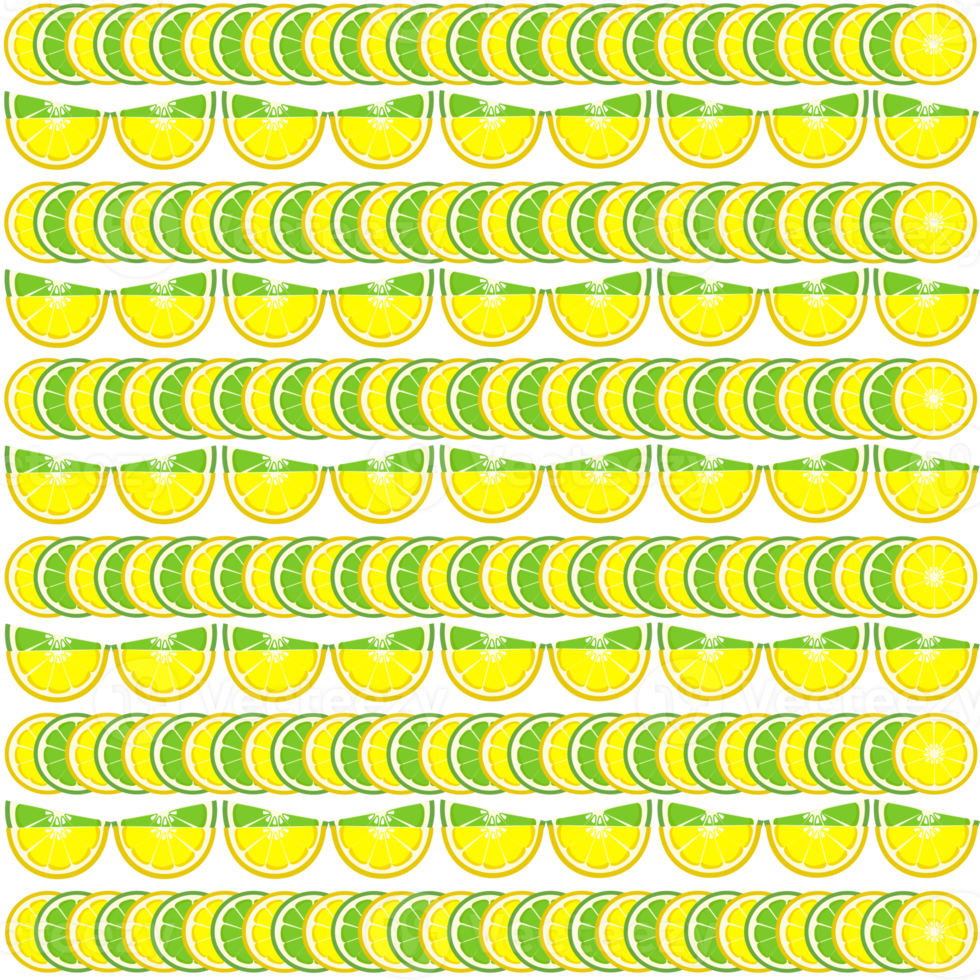 Lemon seamless pattern png