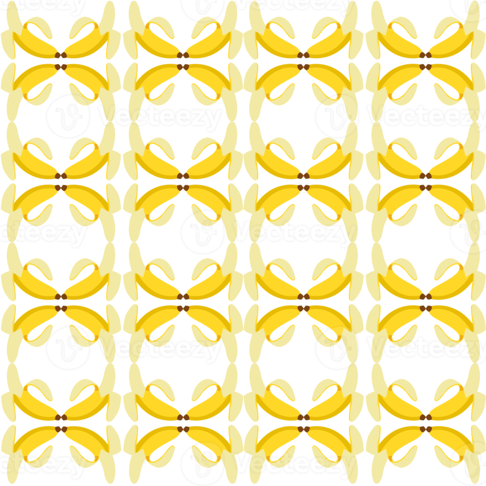 Banana seamless pattern png