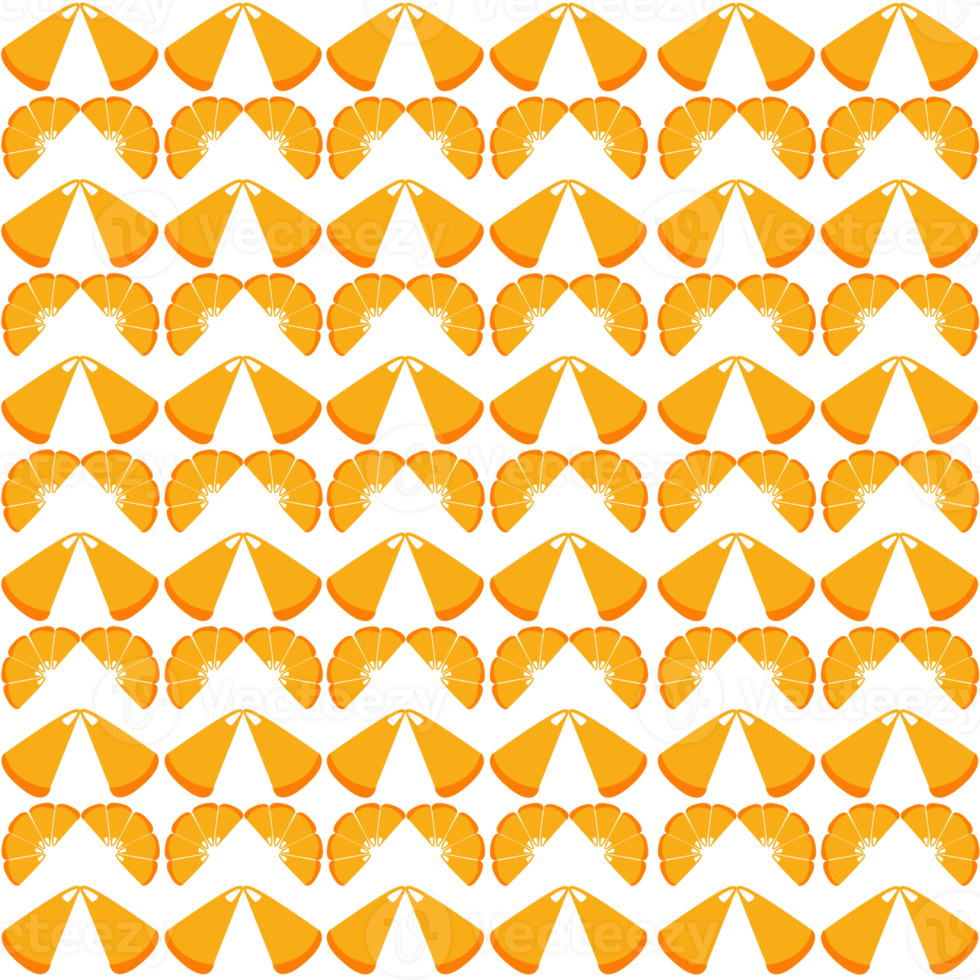 Orange seamless pattern png