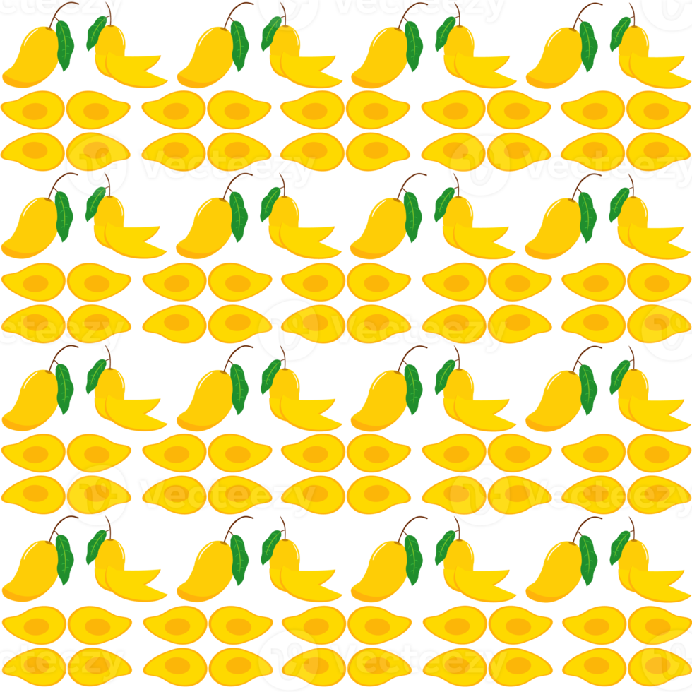 Mango seamless pattern png