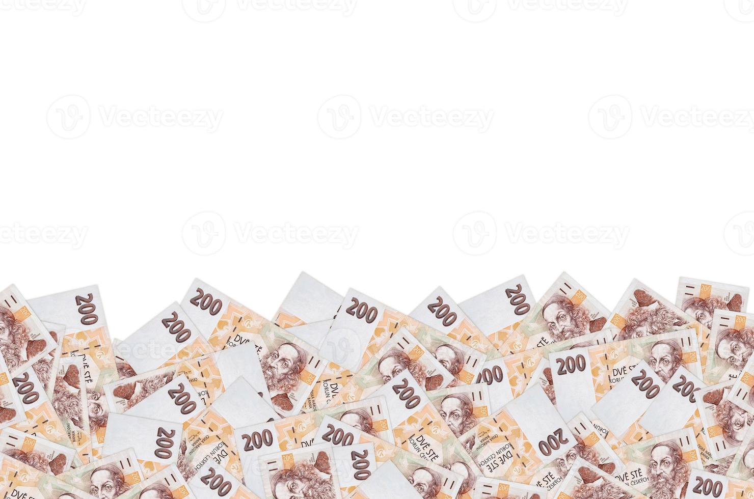 jan amos komensky retrato de dinero checo 200 billetes de banco checo korun foto